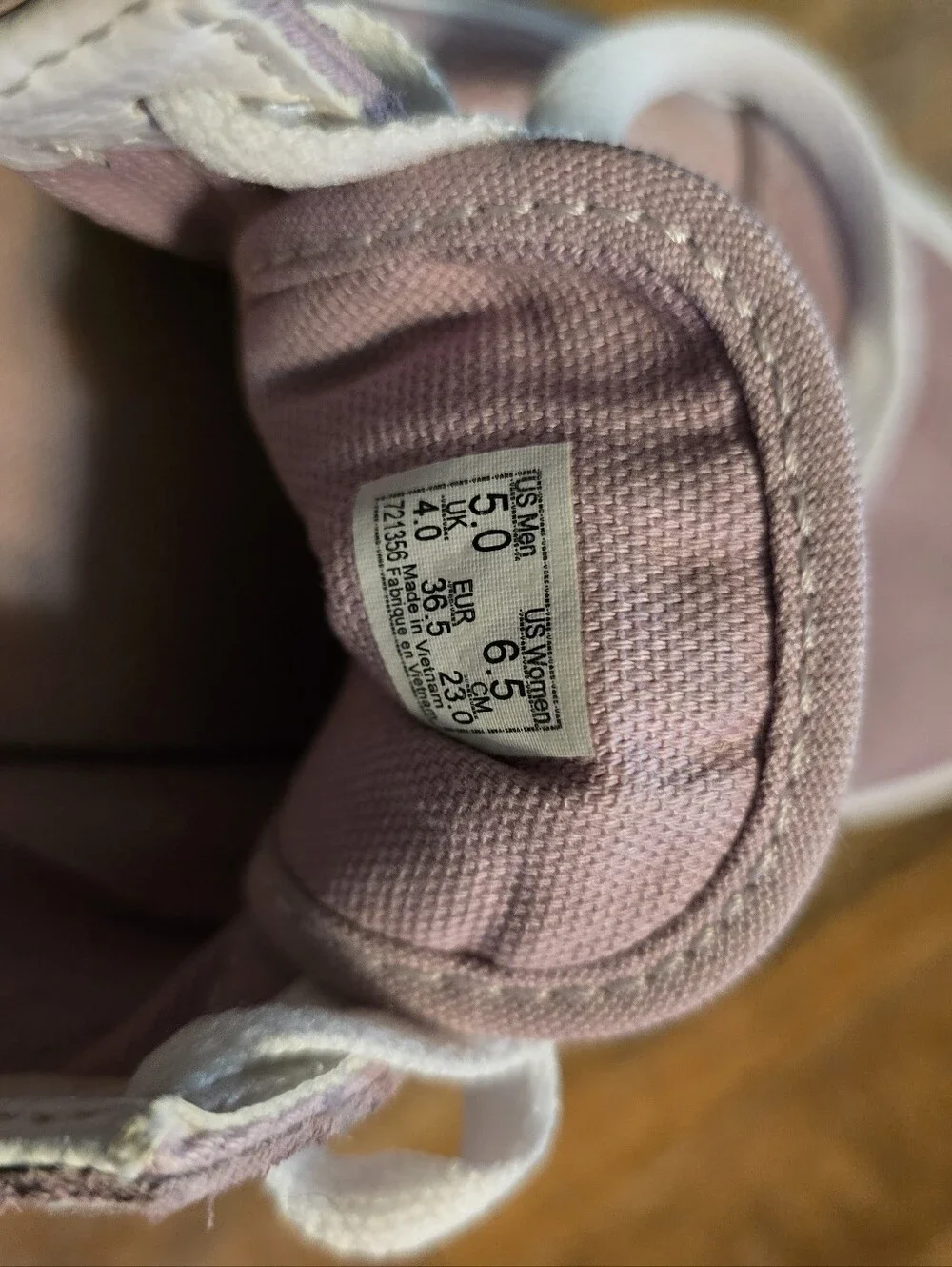 Vans Women Old Skool Stackform Keepsake Lilac Sz 6.5 US